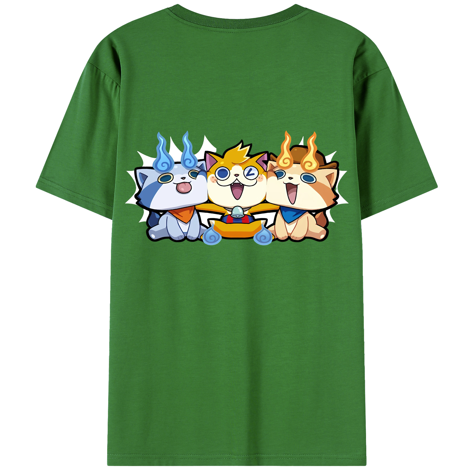 （画像用） 妖怪ウォッチ Yo-kai Watch レディース半袖Tシャツ(バックプリント)